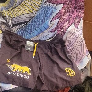 San Diego Athletic Men's Shorts - Black